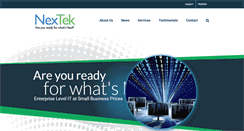 Desktop Screenshot of gonextek.com